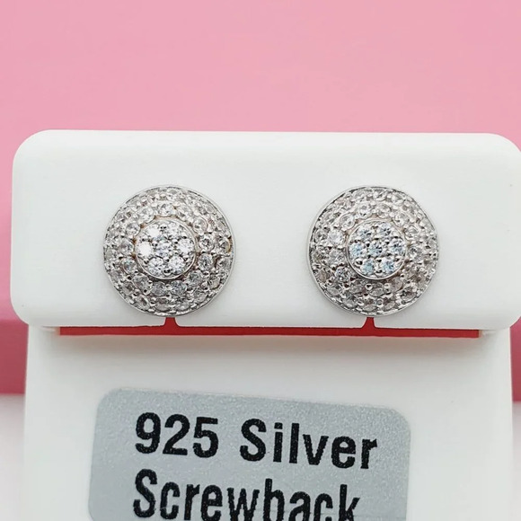 - 925 Sterling Silver Cubic Zirconia Earrings, U19254517 - Picture 6 of 11